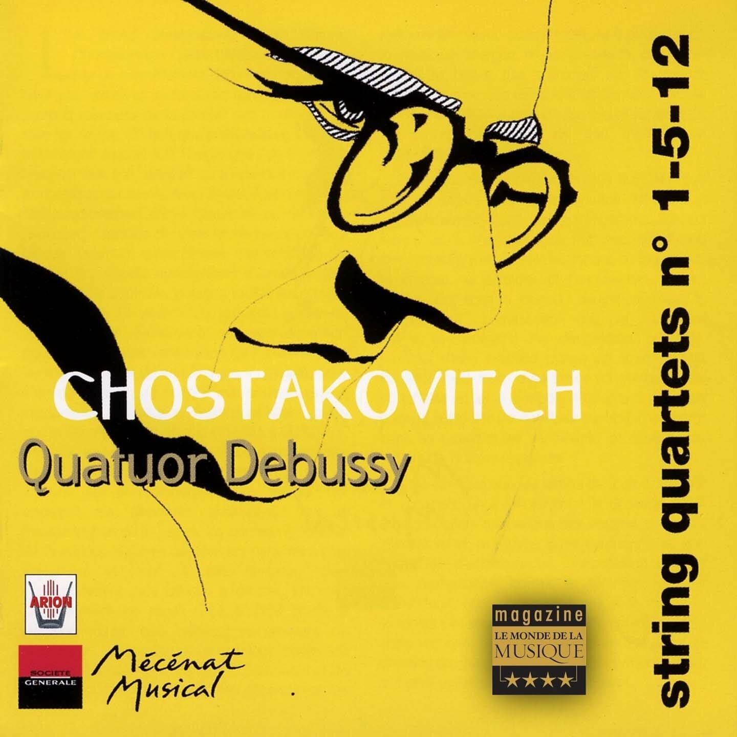 Chostakovitch-Quatuors À Cordes N°1-5 & 12 État correct -  reconditionné disponible sur Label Emmaüs
